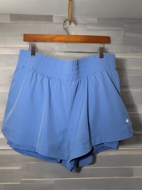 Women’s Light Blue Lined Running Shorts Like New 💙